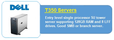 Dell T350 Servers